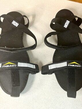 Stabilicers Ice Cleats * Sz XL * Strap Over Boots * Sturdy Full Base * Exc Cond
